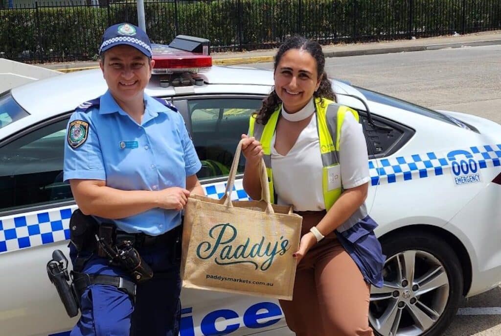 Sydney Markets and Auburn Police have partnered to support locals in need during the 2023 Christmas holiday.