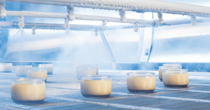 Raise productivity with cryogenic freezing applications